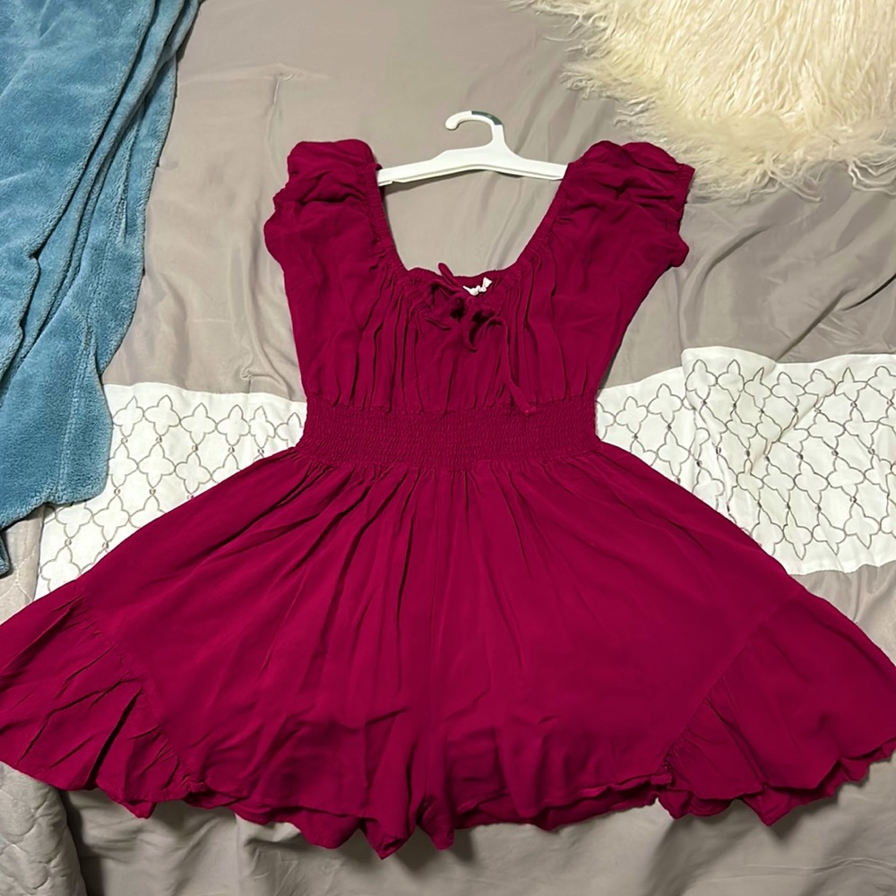 Super cute magenta romper